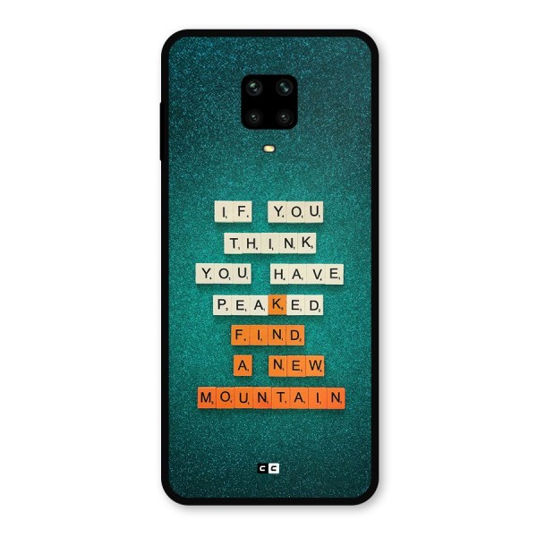 New Mountain Metal Back Case for Redmi Note 10 Lite