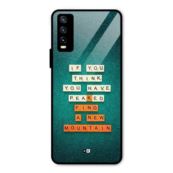 New Mountain Metal Back Case for Vivo Y20 2021