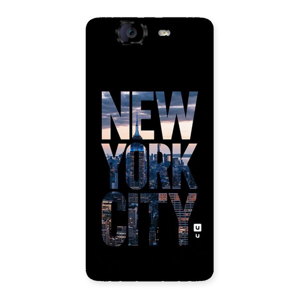 New York City Back Case for Canvas Knight A350