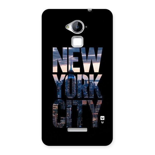 New York City Back Case for Coolpad Note 3