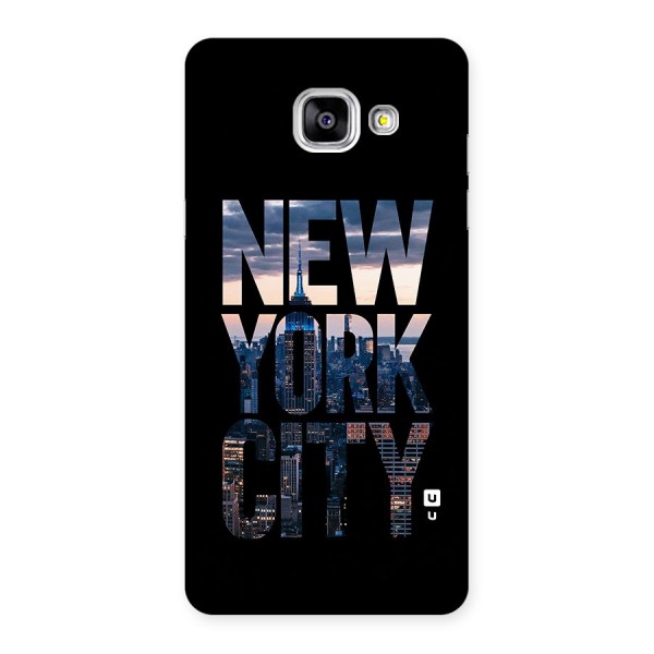 New York City Back Case for Galaxy A5 2016