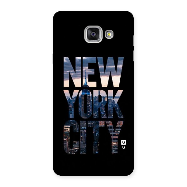 New York City Back Case for Galaxy A7 2016