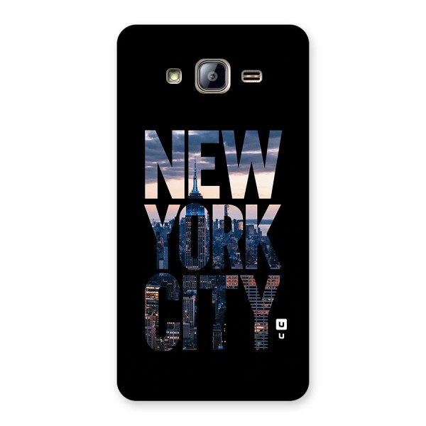 New York City Back Case for Galaxy On5