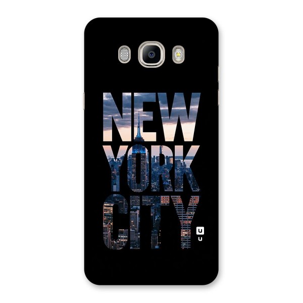 New York City Back Case for Galaxy On8