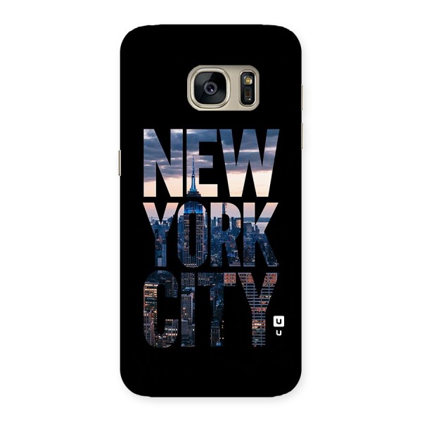 New York City Back Case for Galaxy S7