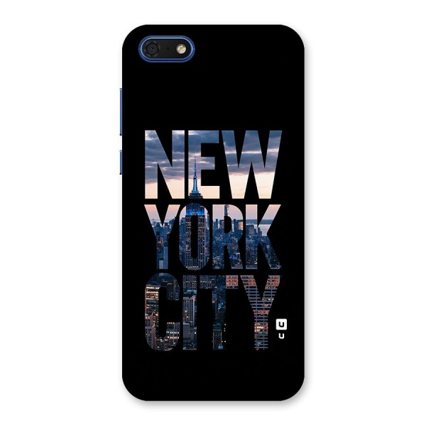 New York City Back Case for Honor 7s