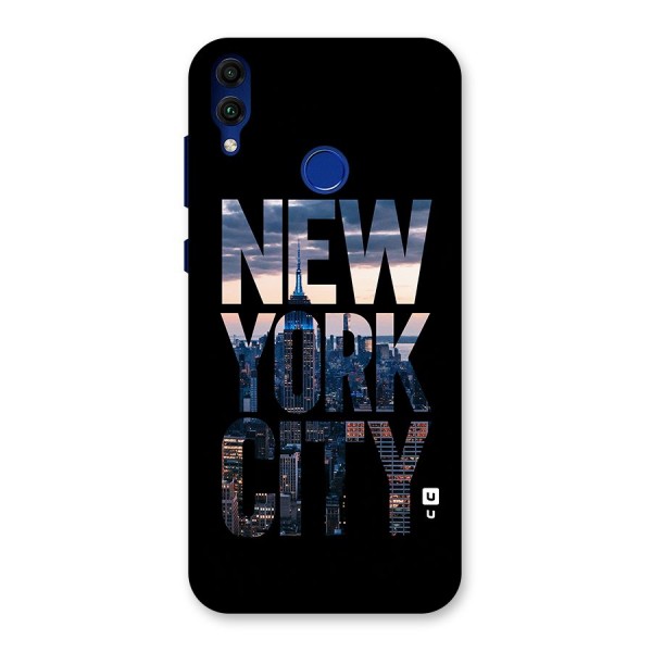 New York City Back Case for Honor 8C