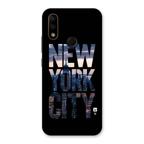 New York City Back Case for Lenovo A6 Note