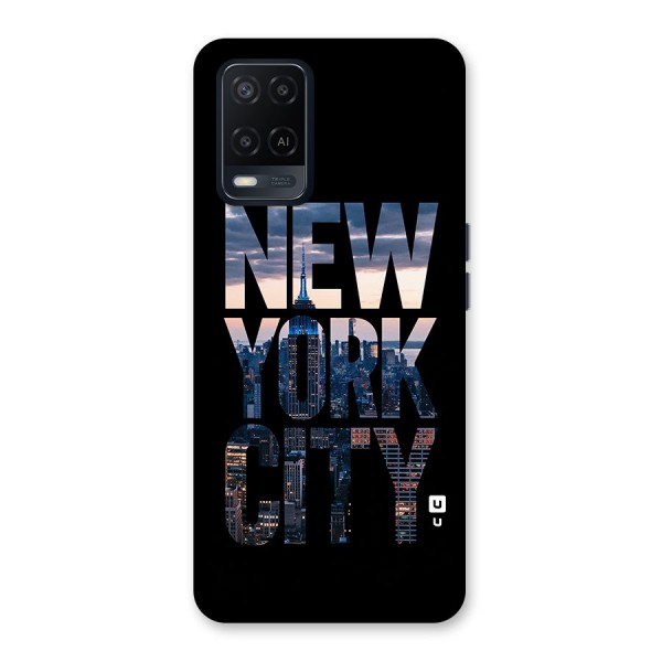 New York City Back Case for Oppo A54