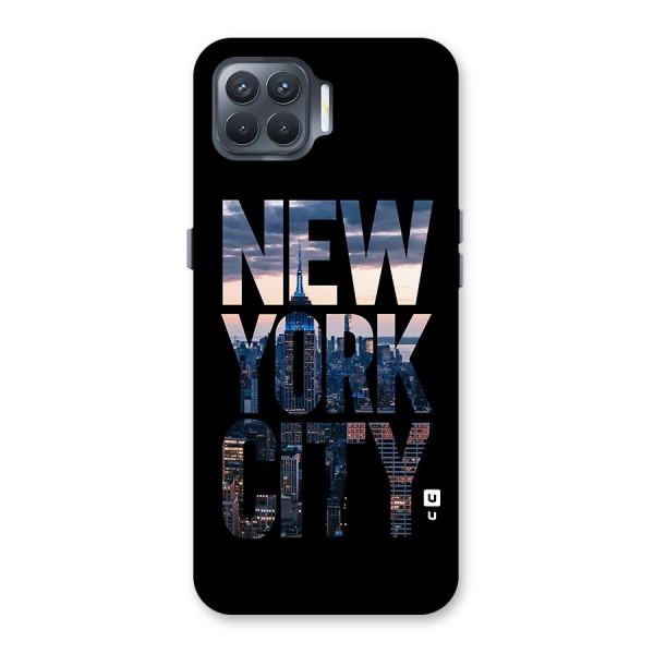 New York City Back Case for Oppo F17 Pro