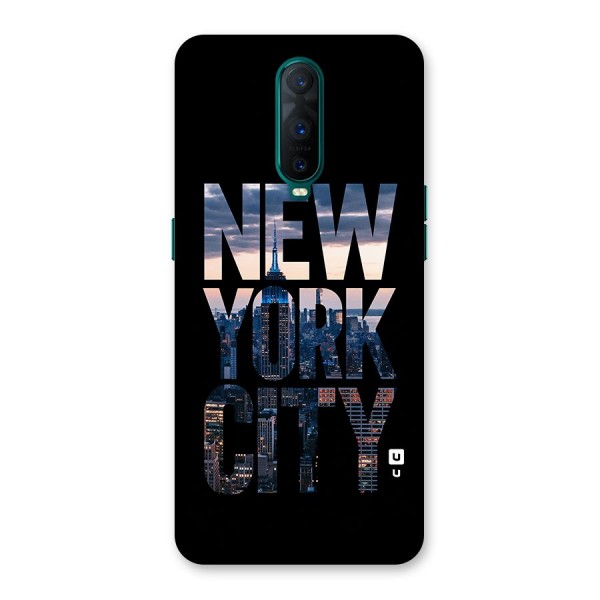 New York City Back Case for Oppo R17 Pro