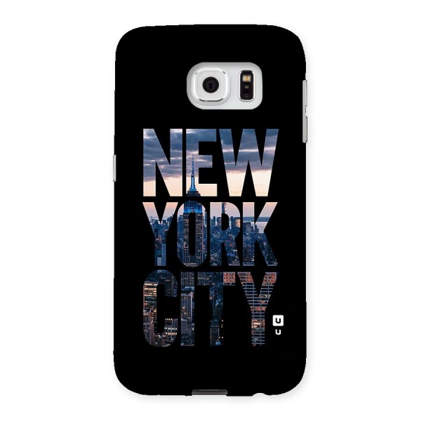 New York City Back Case for Samsung Galaxy S6