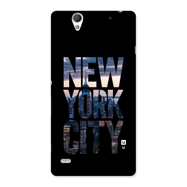 New York City Back Case for Sony Xperia C4