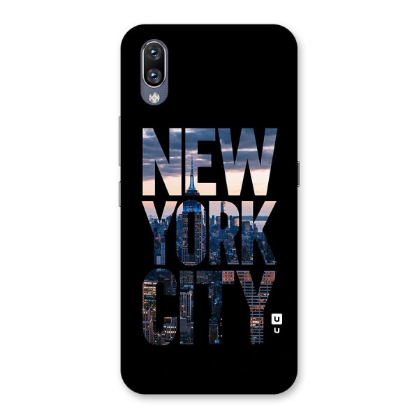 New York City Back Case for Vivo NEX