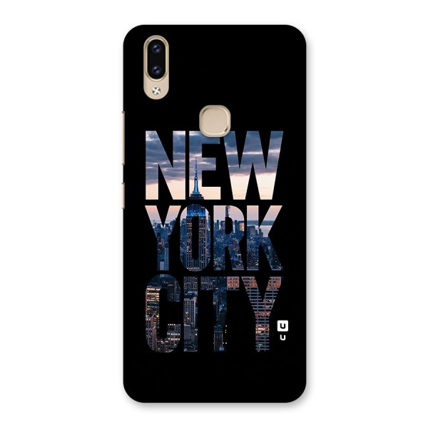 New York City Back Case for Vivo V9