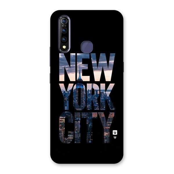 New York City Back Case for Vivo Z1 Pro