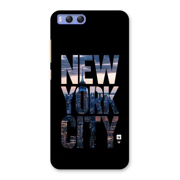 New York City Back Case for Xiaomi Mi 6