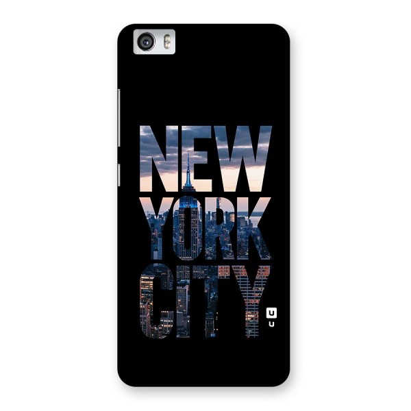 New York City Back Case for Xiaomi Redmi Mi5