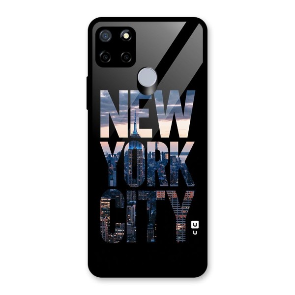 New York City Glass Back Case for Realme C12