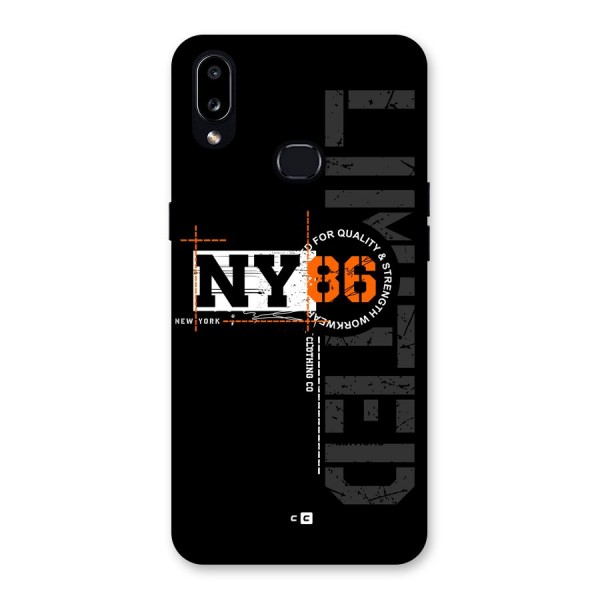 New York Limited Back Case for Galaxy A10s