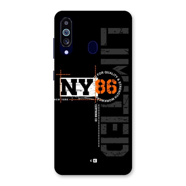 New York Limited Back Case for Galaxy A60