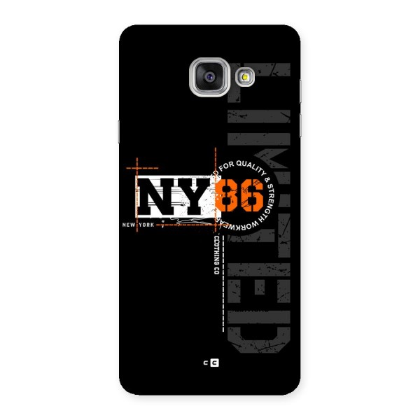 New York Limited Back Case for Galaxy A7 (2016)