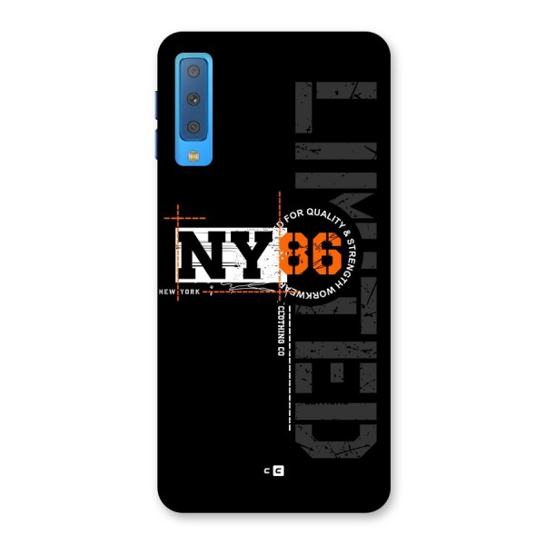 New York Limited Back Case for Galaxy A7 (2018)