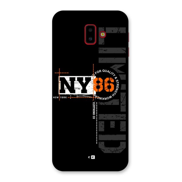 New York Limited Back Case for Galaxy J6 Plus