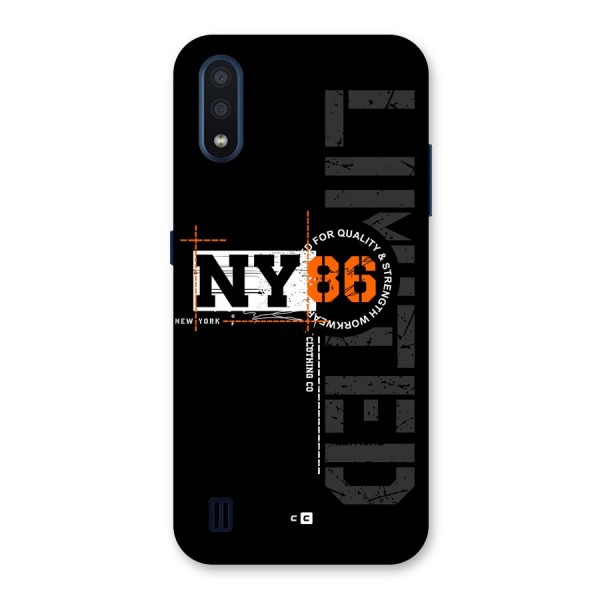 New York Limited Back Case for Galaxy M01