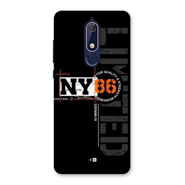 New York Limited Back Case for Nokia 5.1