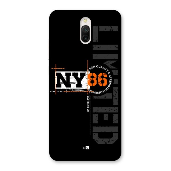 New York Limited Back Case for Redmi 8A Dual