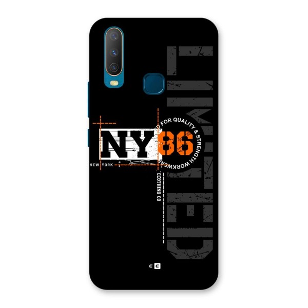 New York Limited Back Case for Vivo Y11