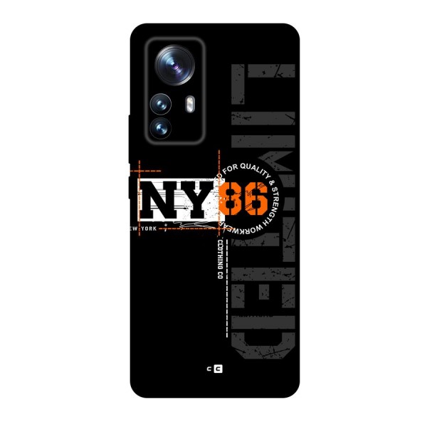 New York Limited Back Case for Xiaomi 12 Pro