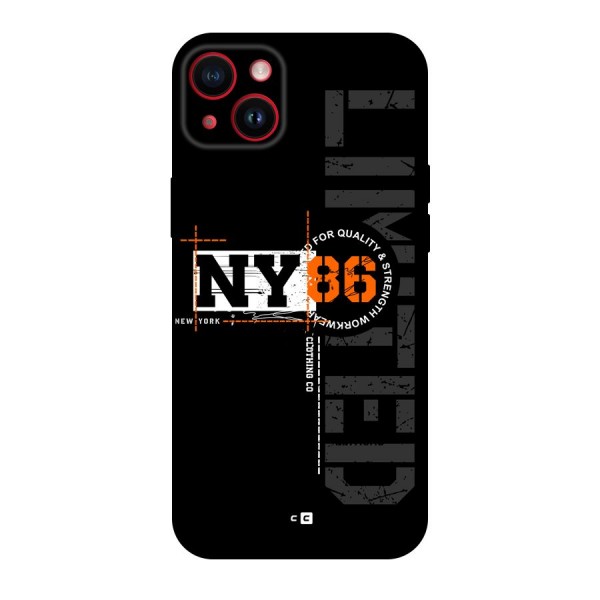 New York Limited Back Case for iPhone 14 Plus