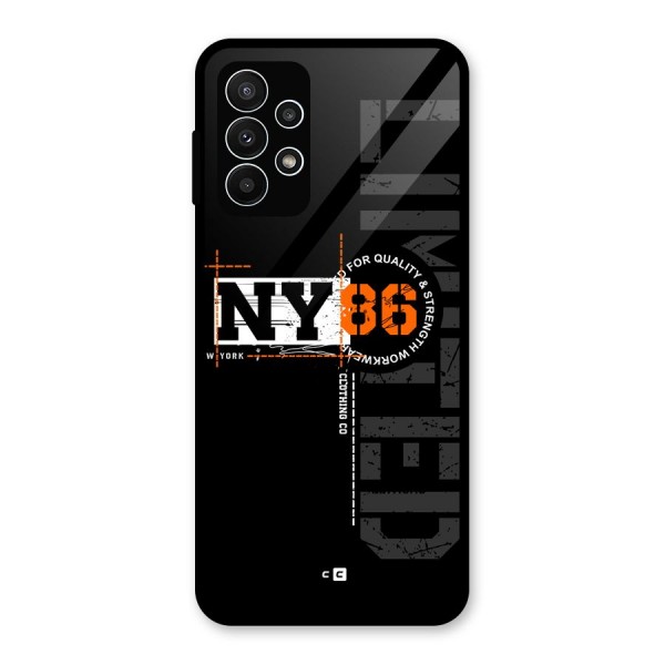 New York Limited Glass Back Case for Galaxy A23