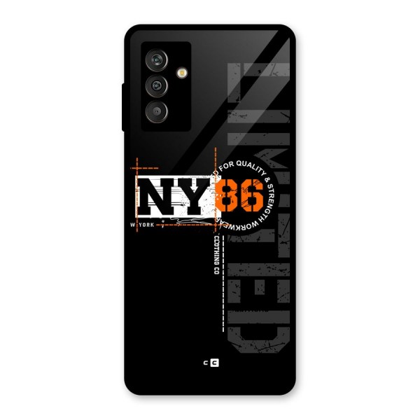 New York Limited Glass Back Case for Galaxy M13