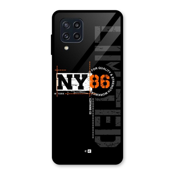 New York Limited Glass Back Case for Galaxy M32