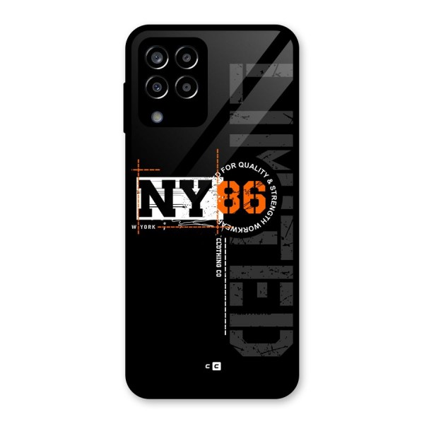 New York Limited Glass Back Case for Galaxy M33