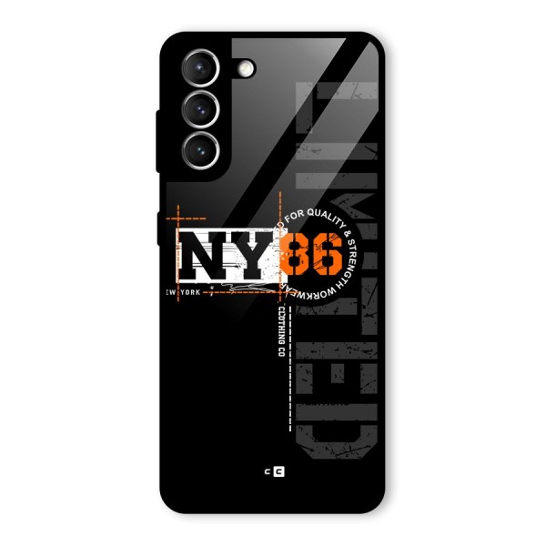 New York Limited Glass Back Case for Galaxy S21 5G