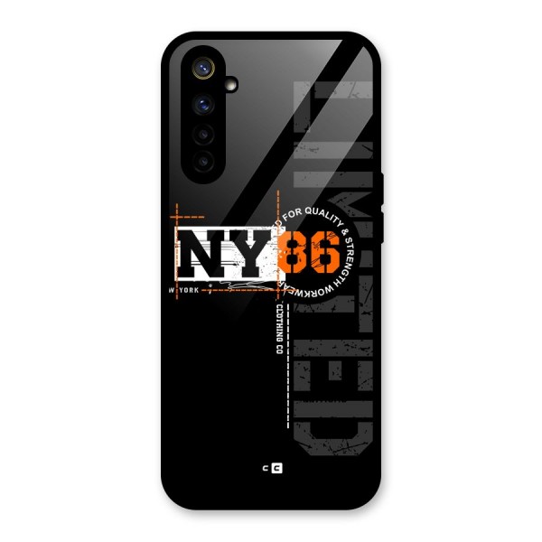 New York Limited Glass Back Case for Realme 6i