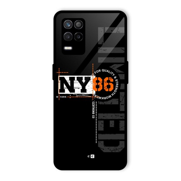 New York Limited Glass Back Case for Realme 8s 5G