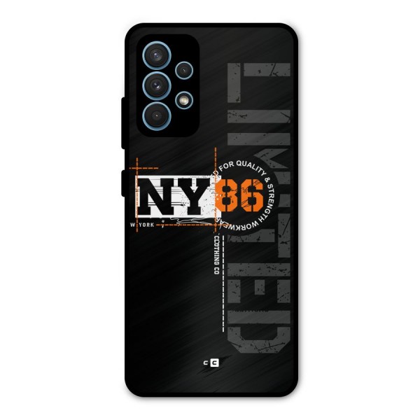 New York Limited Metal Back Case for Galaxy A32