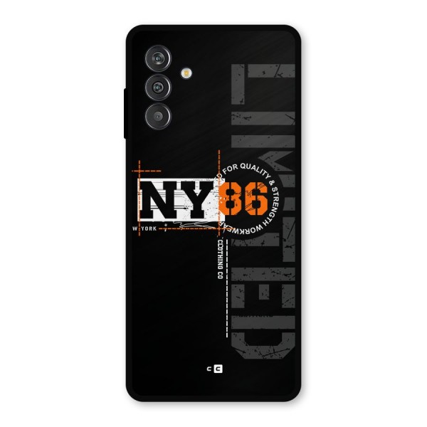 New York Limited Metal Back Case for Galaxy F13