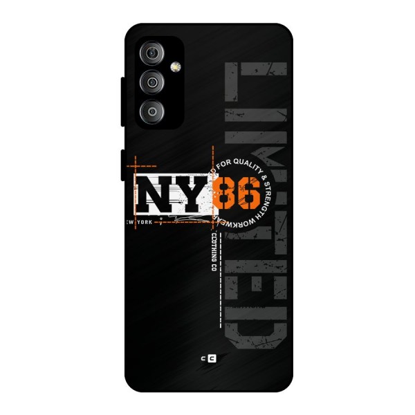 New York Limited Metal Back Case for Galaxy F23