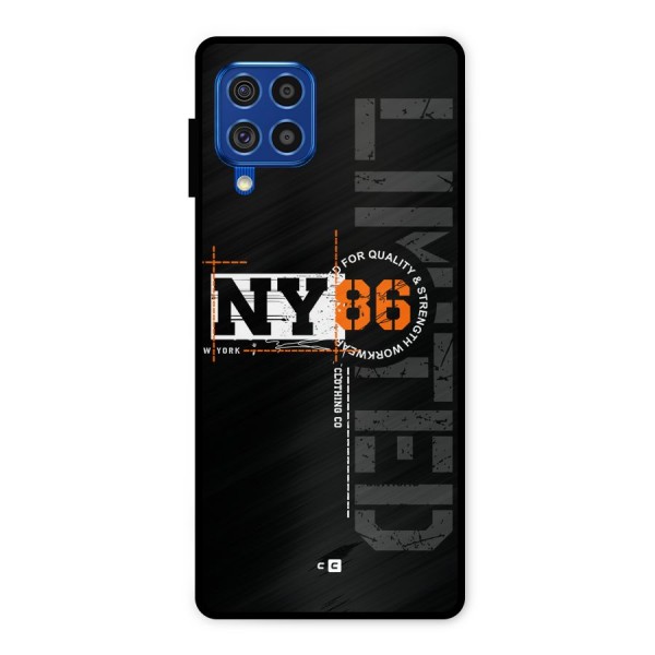 New York Limited Metal Back Case for Galaxy F62