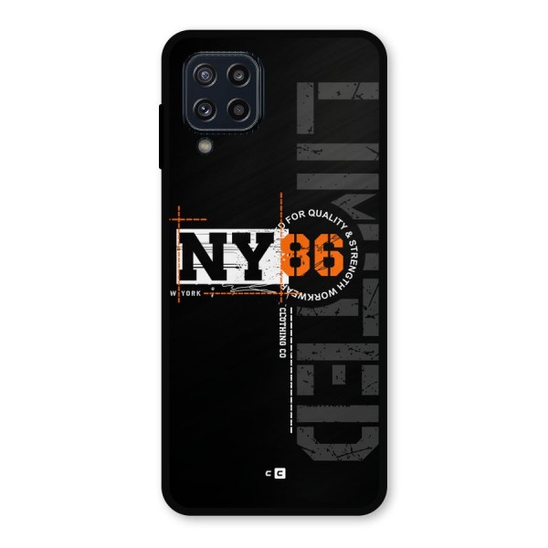 New York Limited Metal Back Case for Galaxy M32