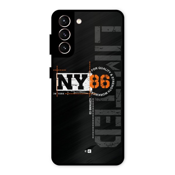 New York Limited Metal Back Case for Galaxy S21 5G