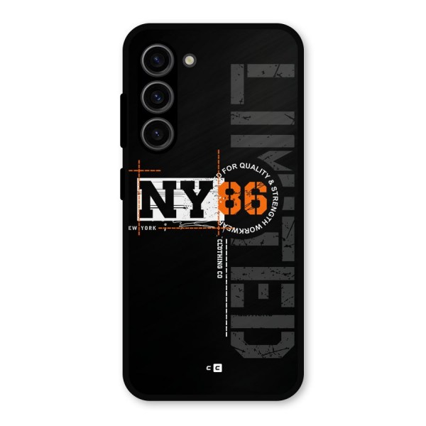 New York Limited Metal Back Case for Galaxy S23