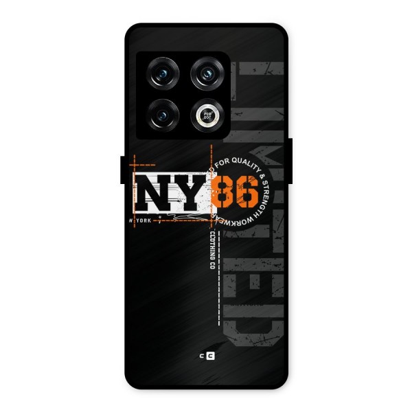 New York Limited Metal Back Case for OnePlus 10 Pro 5G