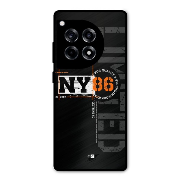New York Limited Metal Back Case for OnePlus 12R